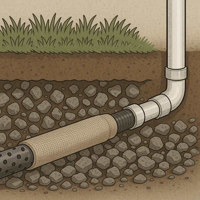 Exterior drainage