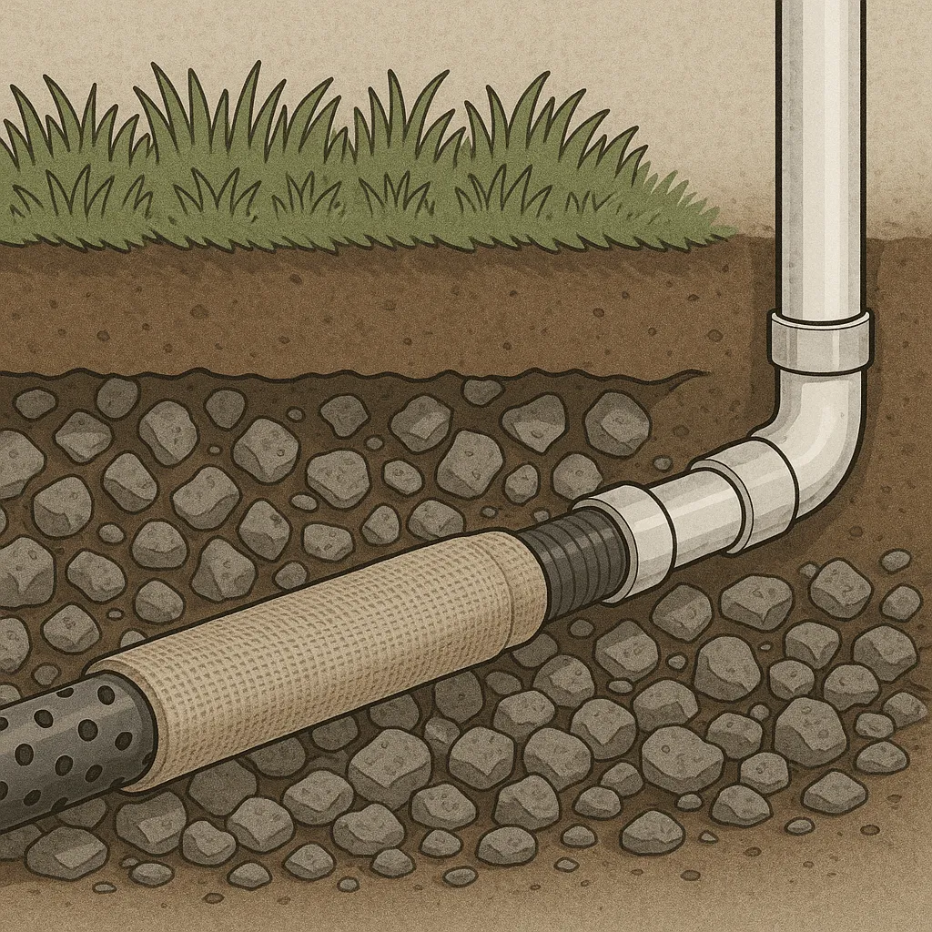 Drainage installation process